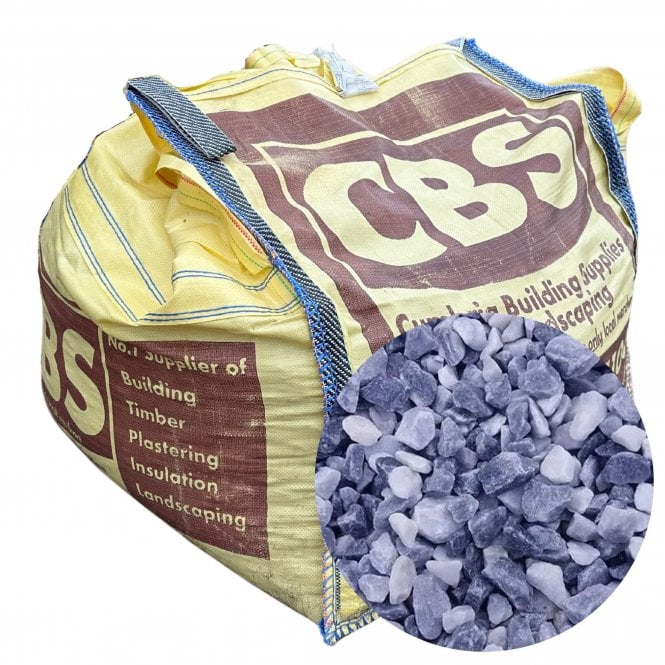 1/2 DUMPY BAG ALPINE BLUE 20MM CHIPPINGS
