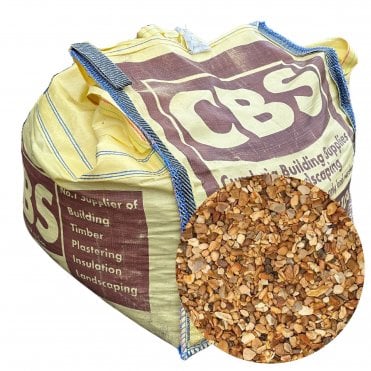 1/2 DUMPY BAG GOLDEN STALK 10MM (Golden Gravel) CHIPPINGS
