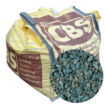 1/2 DUMPY BAG GREEN GRANITE 14MM CHIPPINGS