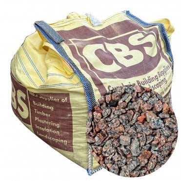 1/2 DUMPY BAG PINK GRANITE 14MM CHIPPINGS