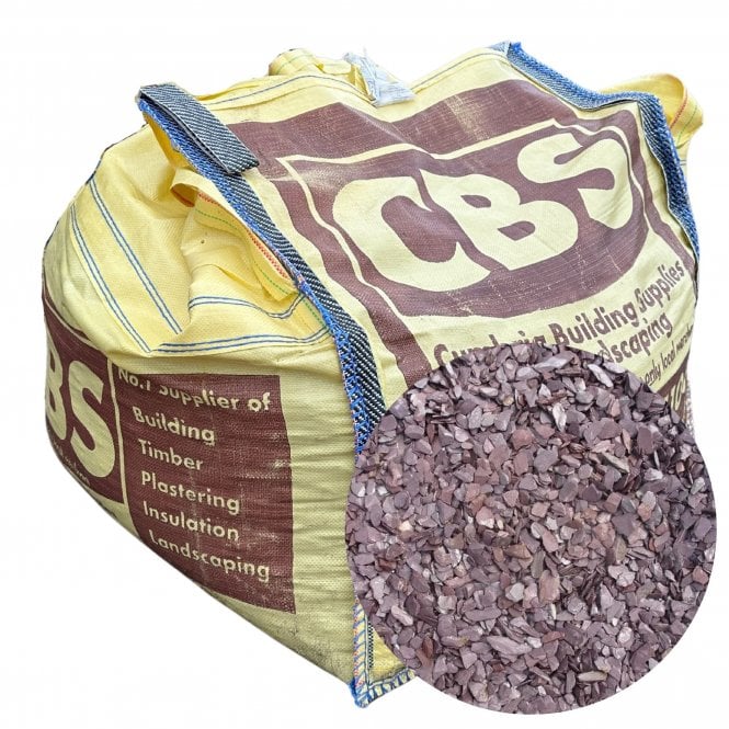 1/2 DUMPY BAG PLUM SLATE 20MM CHIPPINGS