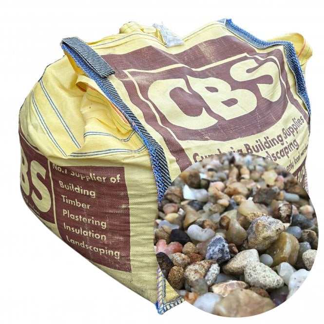 1/2 DUMPY BAG ROSE QUARTZITE 20MM CHIPPINGS