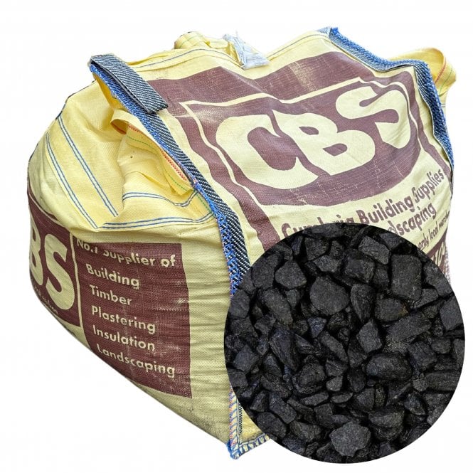 1/2 DUMPY BLACK BASALT 20MM CHIPPINGS