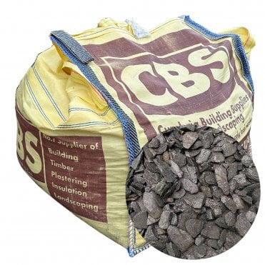 1/2 DUMPY GRAPHITE GREY SLATE 40MM CHIPPINGS