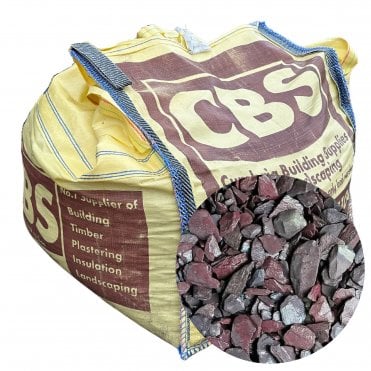 1/2 DUMPY PLUM SLATE 40MM CHIPPINGS