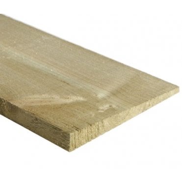 1.8m x 125mm (5") x 22mm  FEATHER FENCE BOARDS