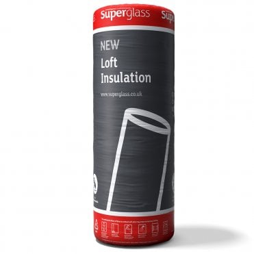 150MM SUPERGLASS LOFT INSULATION - 7.714m2 PER ROLL