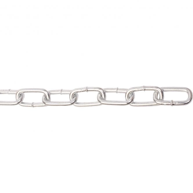 5.0mm x 28mm Straight Link Chain 300-05028R0250ZP PER MTR