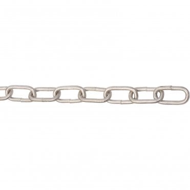 6.0mm x 33mm Straight Link Chain 300-06033R0150GV PER MTR