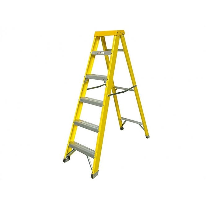 6 rung zarges fibreglass step ladder ZAR300516