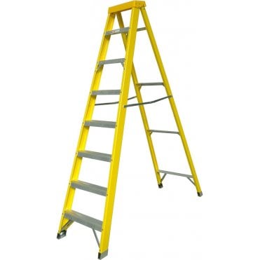8 rung zarges fibreglass step ladder ZAR300518