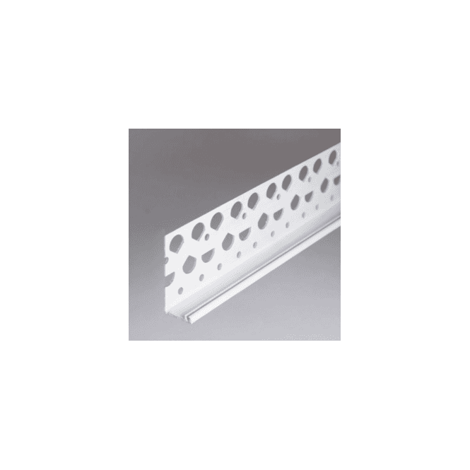 ANGLE BEAD - PVC 10mm Plaster Stop 3.0m