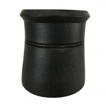 BLACK 12"/300mm chimney pot CANNON HEAD