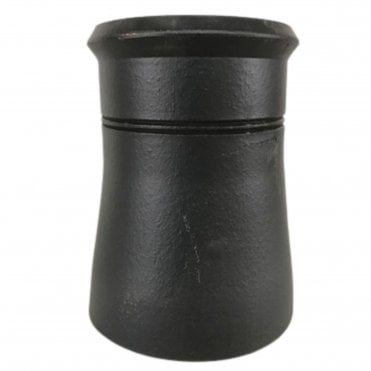 BLACK 15"/375mm chimney pot CANNON HEAD