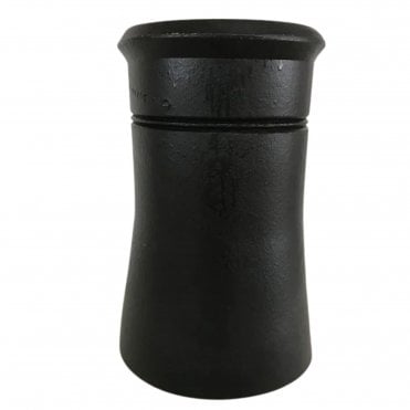 BLACK 18"/450mm chimney pot CANNON HEAD