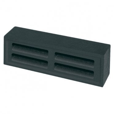 BLACK 9x3 LOUVRE airbrick