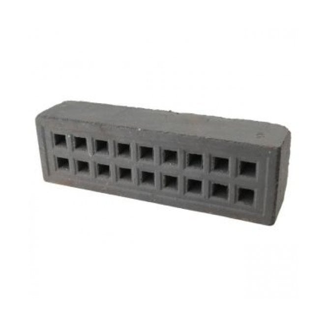 BLACK 9x3 SQ HOLED airbrick