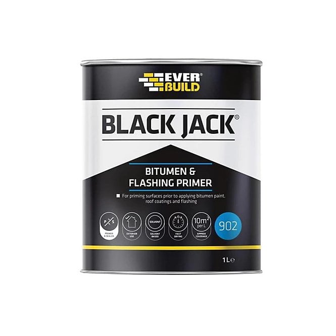 BLACK JACK BITUMEN & FLASHING PRIMER 1L