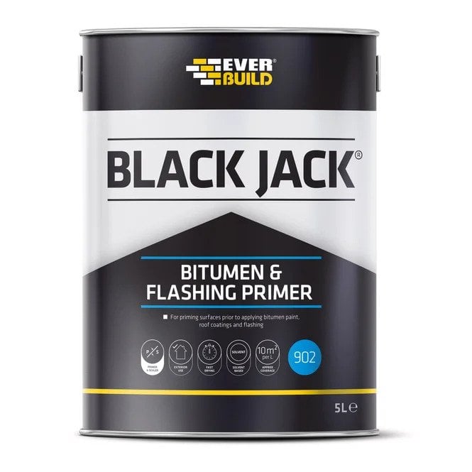 BLACK JACK BITUMEN & FLASHING PRIMER 5L