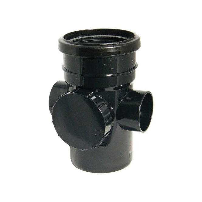 BLACK SOIL 110MM ACCESS PIPE - FLOSP274B