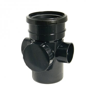 BLACK SOIL 110MM ACCESS PIPE - FLOSP274B