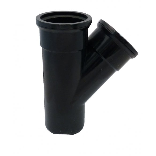 BLACK SOIL 110MM Y JUNCTION - FLOSP210B