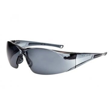 BOLLE SAFETY GLASSES RUSH SMOKE BOLRUSHPSF