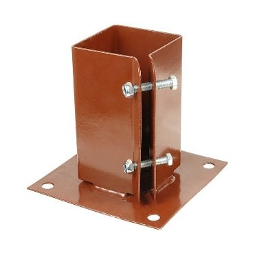 BOLT DOWN SUPPORT 75 X 75 (post anchor)