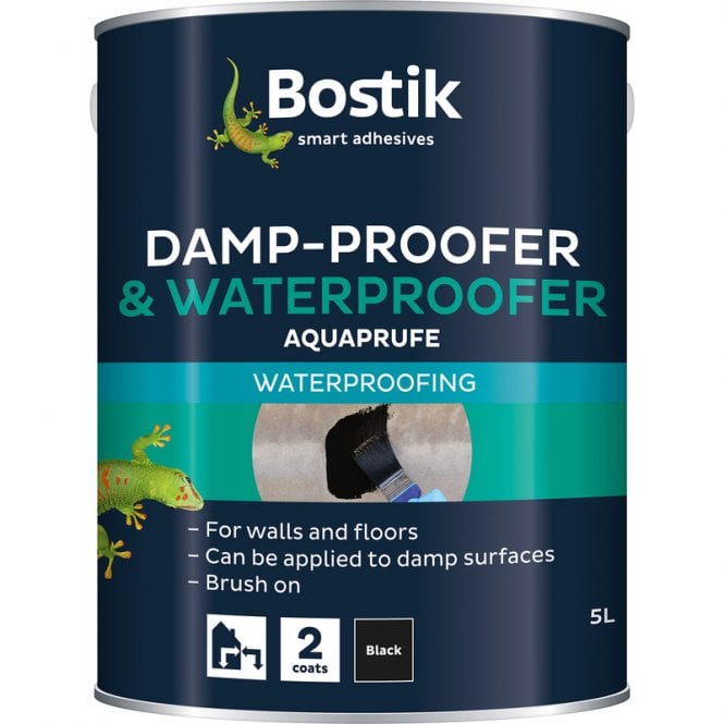 Bostik Aquaprufe Flexible Damproofer and Waterproofer 5L