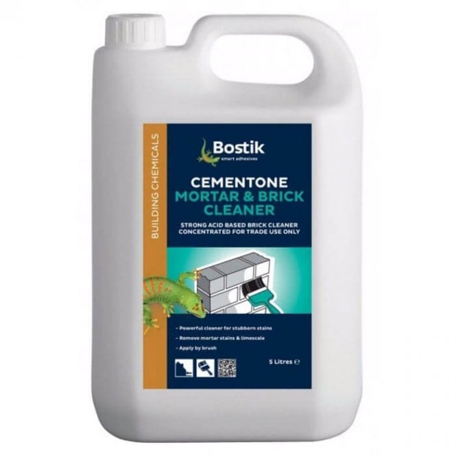 Bostik CEMENTONE MORTAR & BRICK CLEANER (CONCENTRATED) 5L