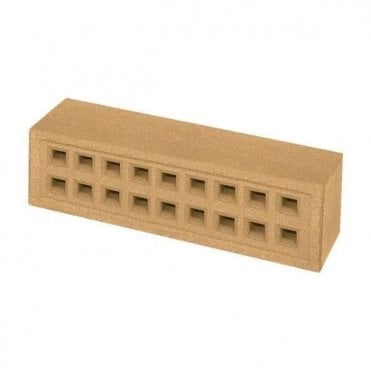 BUFF 9x3 SQ HOLED airbrick