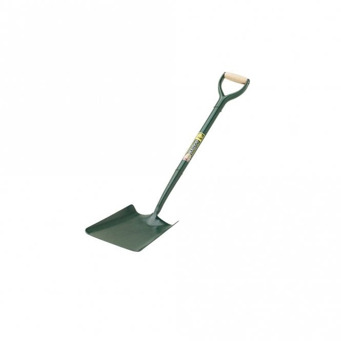 BULLDOG No 2 Square Mouth Shovel, All Metal 5SM2AM