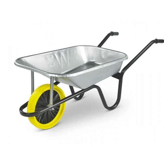 CONTRACTOR WHEELBARROW GALV PUNCTURE PROOF TYRE CGVPP