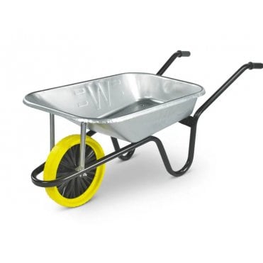 CONTRACTOR WHEELBARROW GALV PUNCTURE PROOF TYRE CGVPP