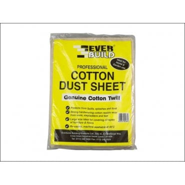 COTTON DUST SHEETS 12' X 9'