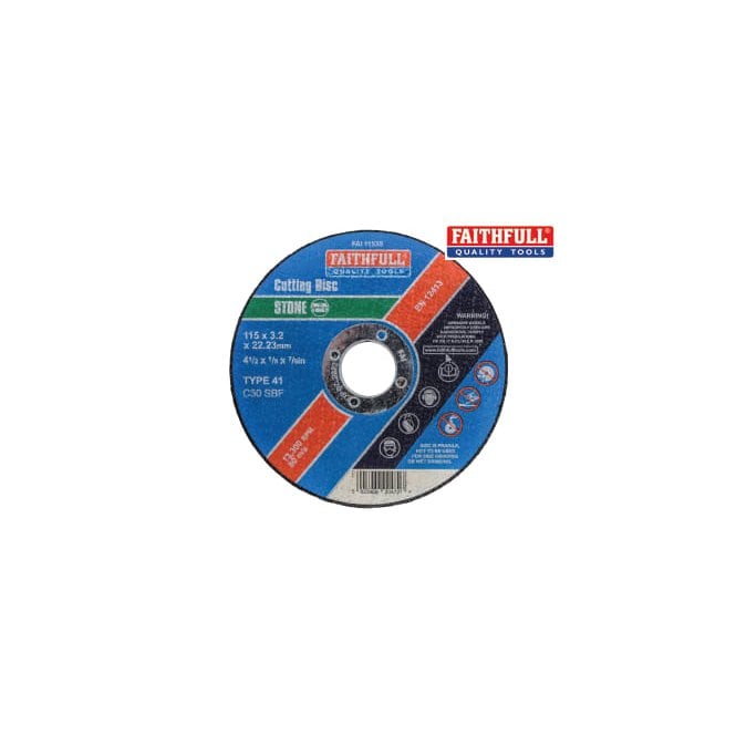 CUTTING DISC 115mm STONE