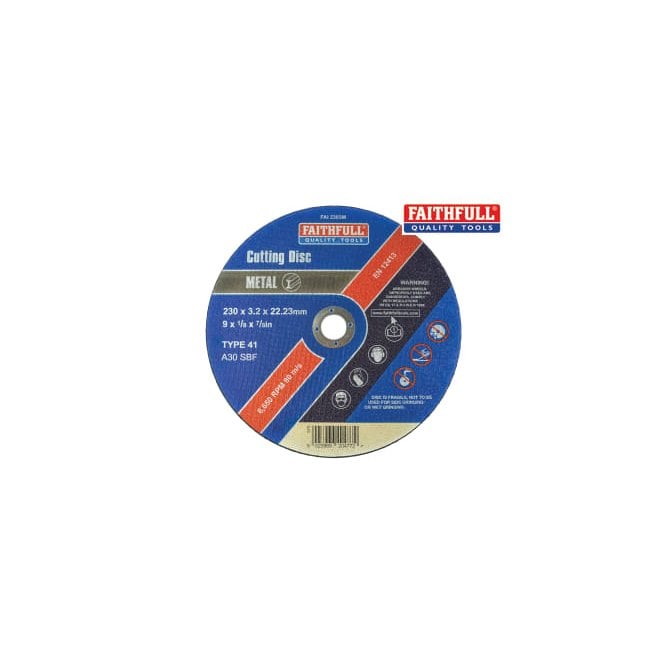 CUTTING DISC  9''/230mm METAL