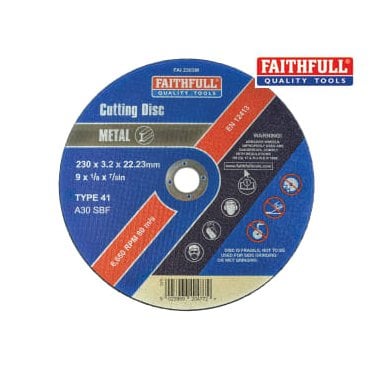 CUTTING DISC  9''/230mm METAL