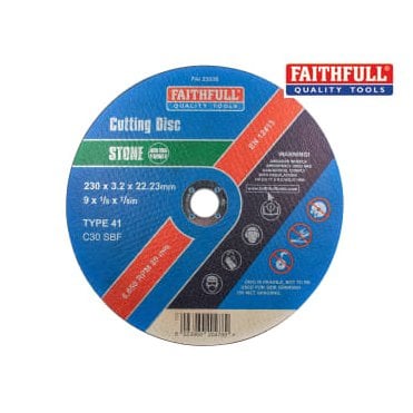 CUTTING DISC 9"/230mm STONE
