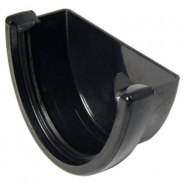DEEP FLOW GUTTERING 115MM EXT STOP END - ETREH1B