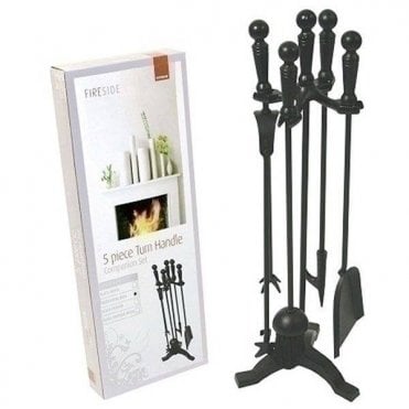 DEVILLE TURN HANDLE COMPANION SET BLACK/PEWTER  GUD035738