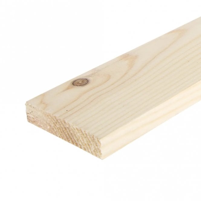 DRESSED REDWOOD PSE 4 X 1  PER 4.5m Length