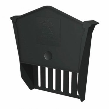 DRY VERGE REBATED EAVES CLOSURE BLACK - GDV-REC-BL