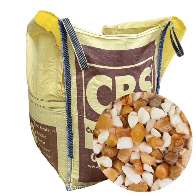DUMPY BAG ARCTIC CHAMPAGNE 20MM CHIPPINGS