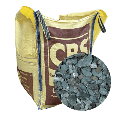 DUMPY BAG GREEN SLATE 40MM CHIPPINGS