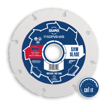 DURO Carbite Blade - Multi Application 125mm 125DPVB-WB