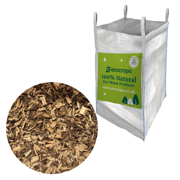 Eco Crops Premium Willow Decorative Playbark 225L Barrow Bag