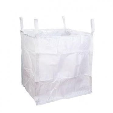 EMPTY DUMPY BAG - HOOP LIFT PLAIN WHITE