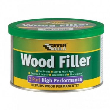 EVERBUILD Wood Filler 2 Part High Perf 500g LT