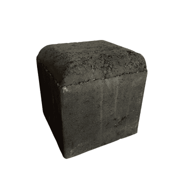 Lakeland Pavers EXT BULLNOSE B-kerb CORNER charcoal